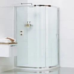 Bathstore Lustre 1200x900mm Offset Quadrant Shower Enclosure -Triton None Store 12889111 1404958377714692