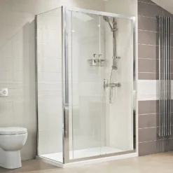 Bathstore Lustre 1200mm Sliding Door Shower Enclosure -Triton None Store 12891557 2005027300789349