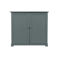 Classic Grey Under Sink 2 Door 1 Shelf Bathroom Storage Unit -Triton None Store 12892302 2244876481116671