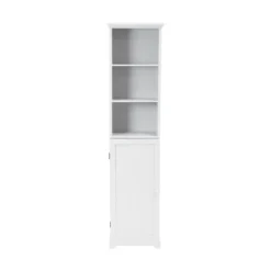 Classic White Bathroom Storage Tallboy -Triton None Store 12892304 5414876481091954