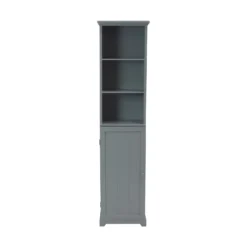 Classic Grey Bathroom Storage Tallboy 8 Classic Grey Bathroom Storage Tallboy -Triton None Store 12892306 5724876481089206