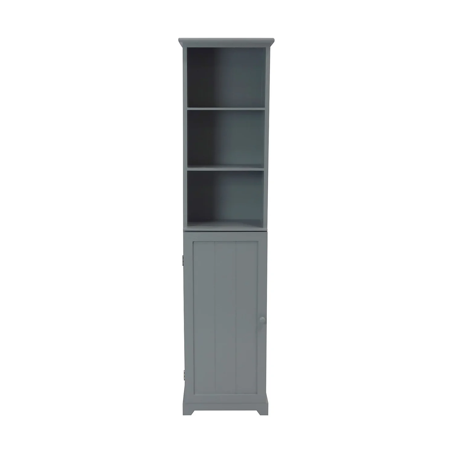 Classic Grey Bathroom Storage Tallboy 5 Classic Grey Bathroom Storage Tallboy - Image 3