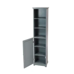 Classic Grey Bathroom Storage Tallboy 7 Classic Grey Bathroom Storage Tallboy -Triton None Store 12892306 7734876481029956