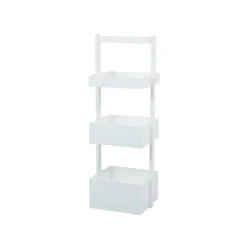 Classic White Bathroom Caddy