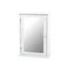 Classic White Mirrored Single Door Bathroom Cabinet 2 Classic White Mirrored Single Door Bathroom Cabinet -Triton None Store 12892312 9324876481205222