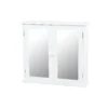 Classic White Mirrored Double Door Bathroom Cabinet -Triton None Store 12892316 1774876481233038