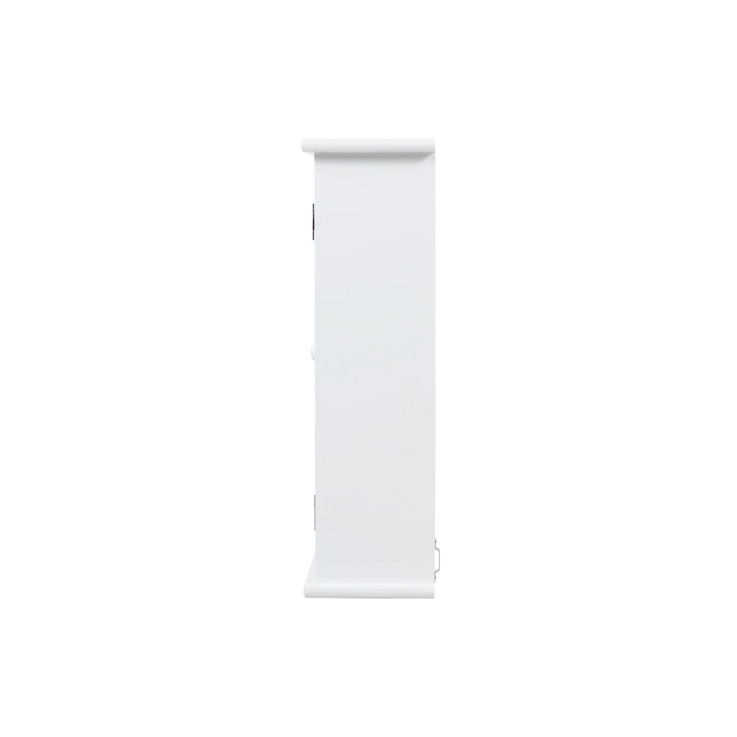 Classic White Mirrored Double Door Bathroom Cabinet 6 Classic White Mirrored Double Door Bathroom Cabinet - Image 4