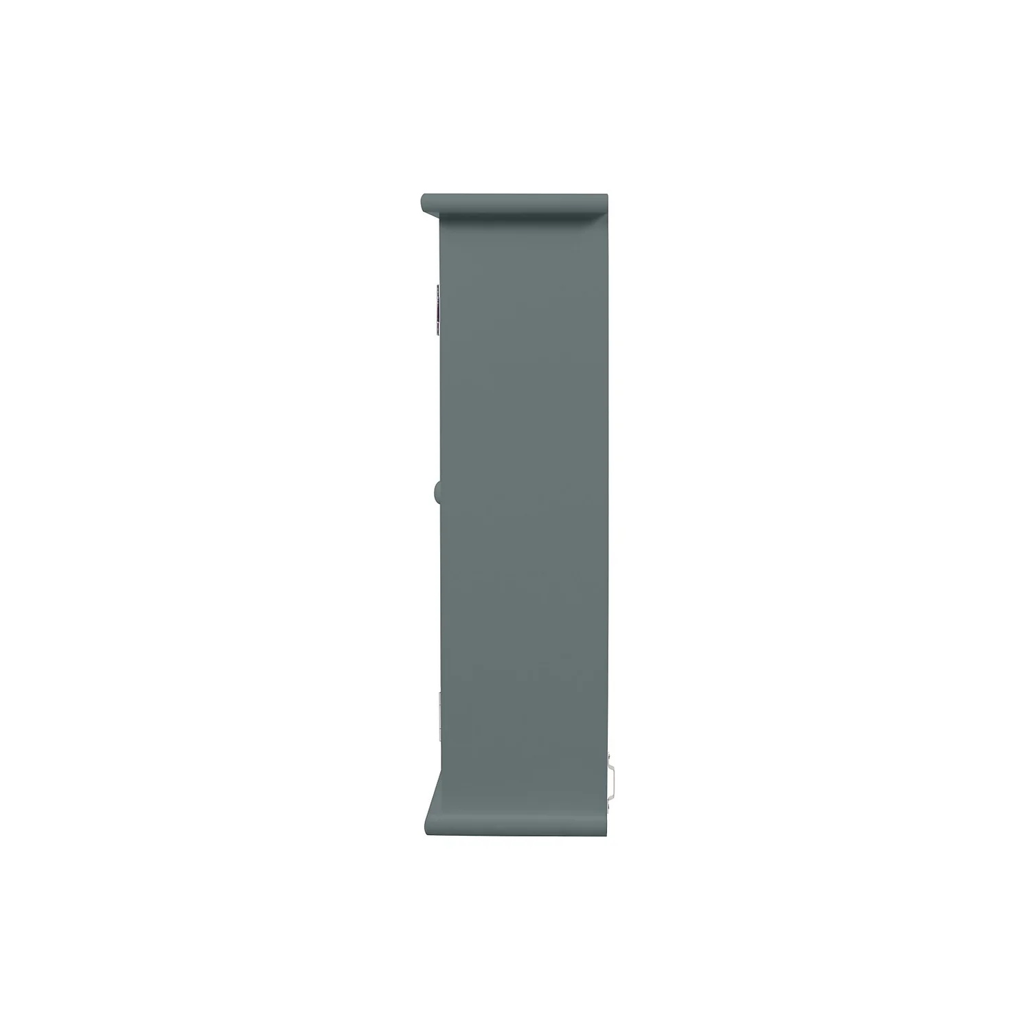 Classic Grey Mirrored Double Door Bathroom Cabinet 6 Classic Grey Mirrored Double Door Bathroom Cabinet - Image 4