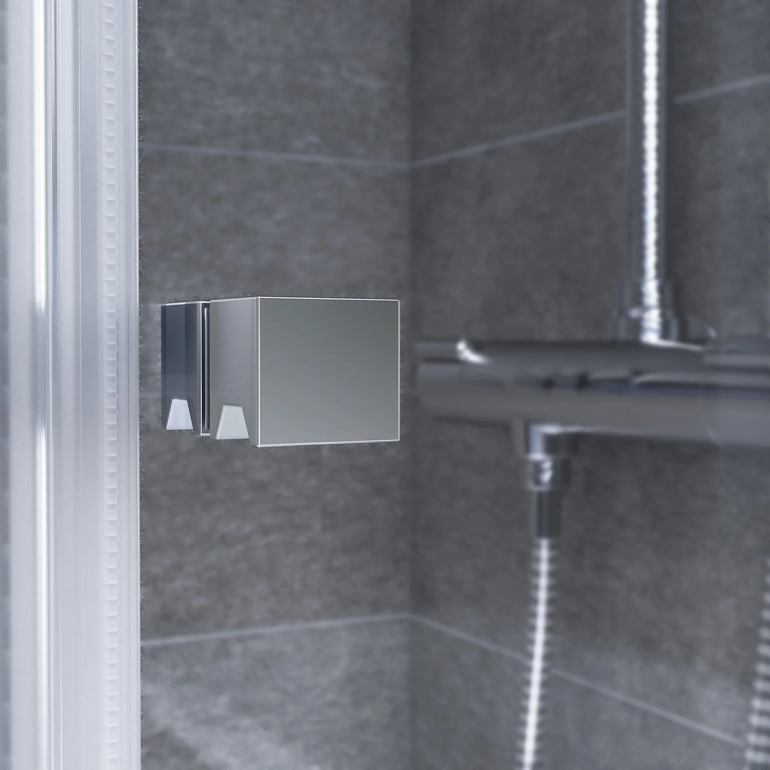 Aqualux Edge6 Glass Bifold Door 760 X 1900 X 6mm 5 Aqualux Edge6 Glass Bifold Door 760 X 1900 X 6mm - Image 3