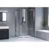 Aqualux KIT Edge8 OffSet Quad Shower Enclosure 1200 X 800 By 2000 X 8mm -Triton None Store 12933197 1224879012023405
