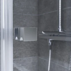 Aqualux Edge8 Glass Bifold Door - 760 X 2000 X 8mm -Triton None Store 12933200 1884879012066671