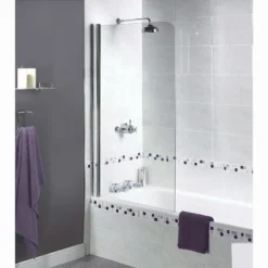 Aqualux Shine Bathscreen - 850 X 1500 X 6mm