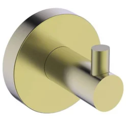 Bathstore Aero Robe Hook - Brushed Brass