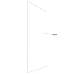 Wetwall 600mm Acrylic Gloss - Silver -Triton None Store 13044210 4145018732300742