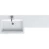 Bathstore MyPlan 1200mm Worktop With Left Hand Integrated Basin
