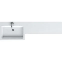Bathstore MyPlan 1500mm Worktop With Left Hand Integrated Basin