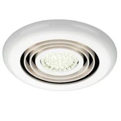 Bathstore Rapide Inline Ceiling Extractor Fan With LED Lighting - White