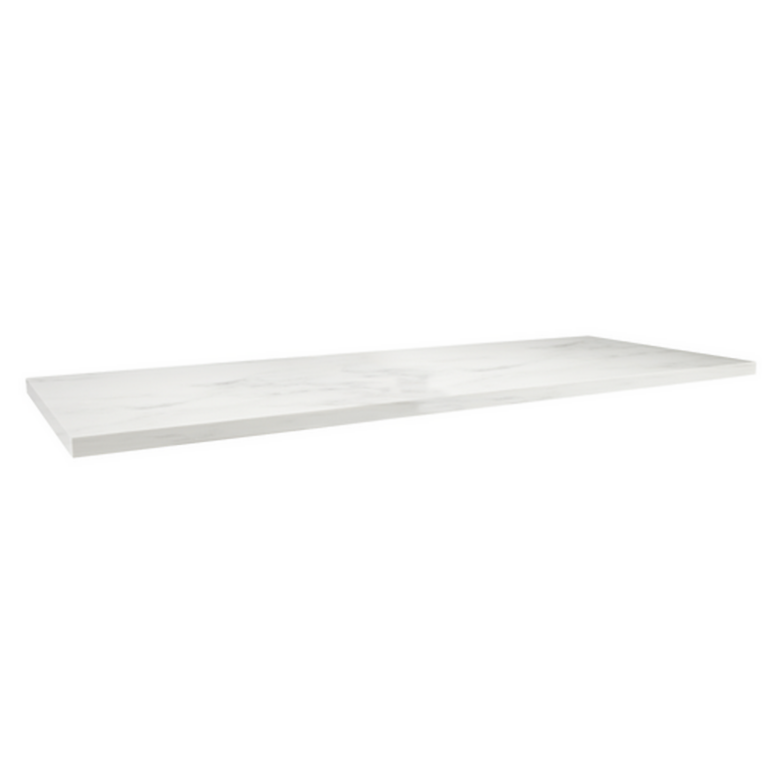 Bathstore Vermont Worktop 1200mm - Carrara White 3 Bathstore Vermont Worktop 1200mm - Carrara White
