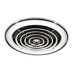 Bathstore Rapide Chrome Inline Wet Room Extractor Fan
