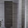 Bathstore Vermont Left Hand Wall Mounted Tall Unit - Grey Avola -Triton None Store 13045482 9615025269492553
