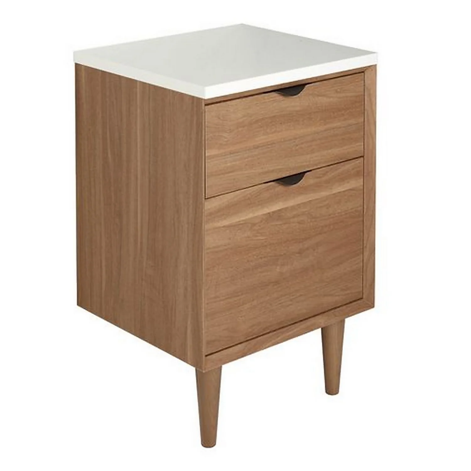 Bathstore Noir Craft Solid Surface Stone Effect Countertop 500mm - Gloss White 3 Bathstore Noir Craft Solid Surface Stone Effect Countertop 500mm - Gloss White