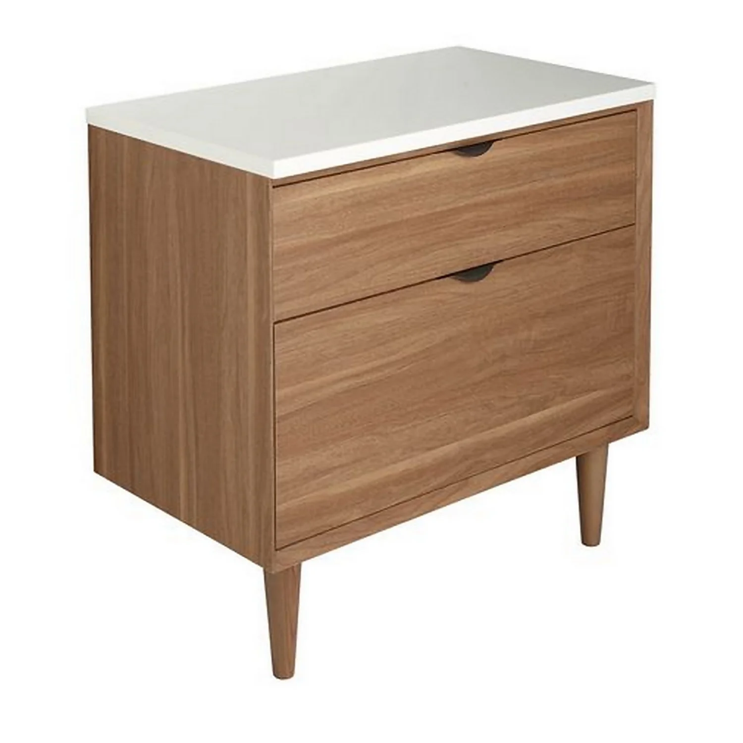 Bathstore Noir Craft Solid Surface Stone Effect Countertop 800mm - Gloss White 4 Bathstore Noir Craft Solid Surface Stone Effect Countertop 800mm - Gloss White - Image 2