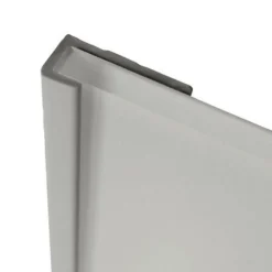 Wetwall Acrylic End Cap - Light Grey