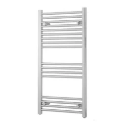 Bathstore Independent Chrome Flat Towel Radiator 1000 X 600