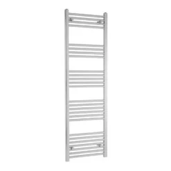 Bathstore Independent Chrome Flat Towel Radiator 1600 X 500