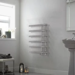 Bathstore Mayfair 795mm Chrome Towel Radiator