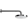 Bathstore Airdrop 180mm Fixed Shower Head (with Wall Arm) 1 Bathstore Airdrop 180mm Fixed Shower Head (with Wall Arm) -Triton None Store 13046759 1115024164900500