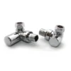 Bathstore Chrome Corner Manual Radiator Valve & Lockshield Set -Triton None Store 13047006 1555024186920251