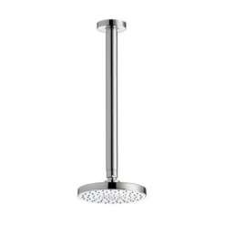 Bathstore Airdrop 140mm Fixed Shower Head (with Ceiling Arm)