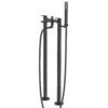 Bathstore Aero Floorstanding Bath Shower Mixer Tap Matt Black -Triton None Store 13047175 1514918411957587