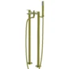 Bathstore Aero Floorstanding Bath Shower Mixer Tap Brushed Brass -Triton None Store 13047176 6194918411957596