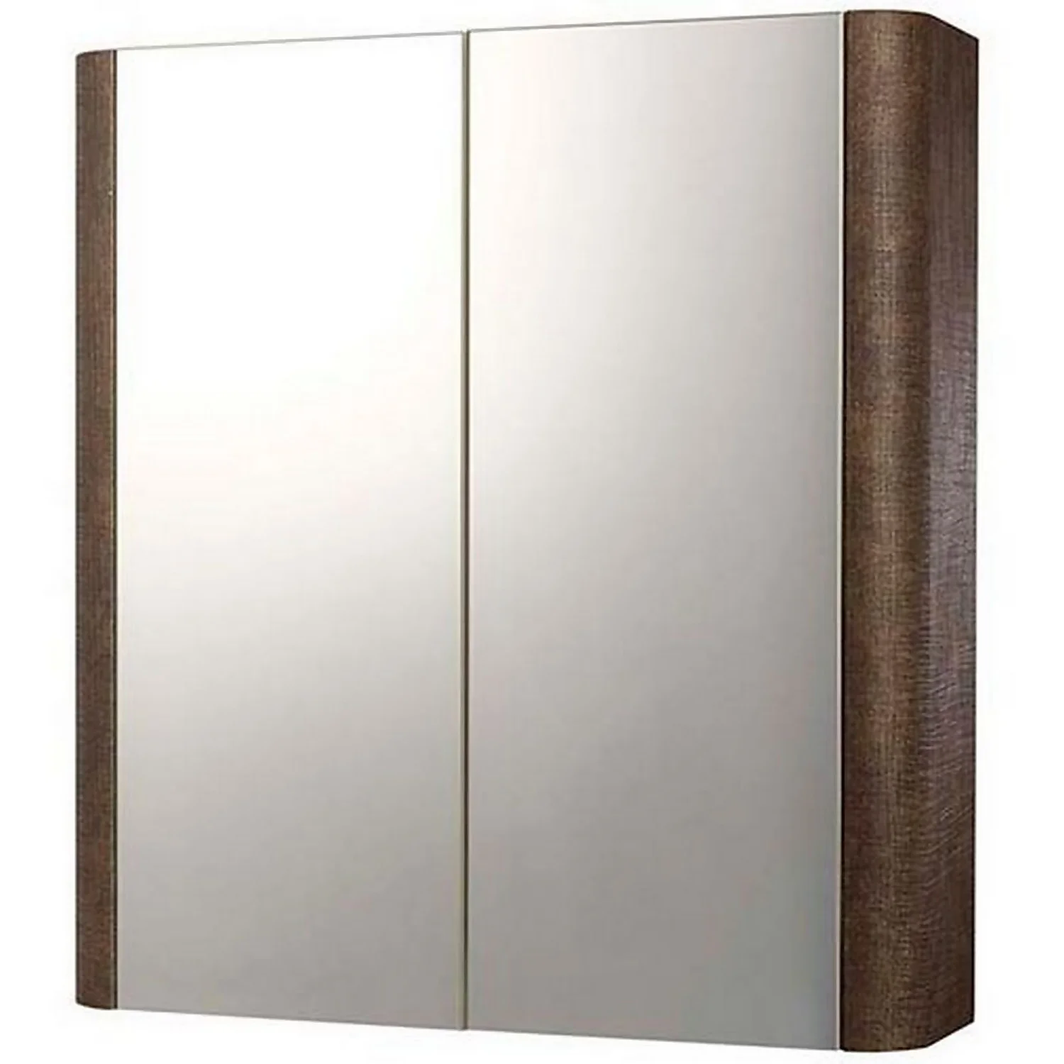 Bathstore Linen 600mm Mirrored Cabinet - Rust 3 Bathstore Linen 600mm Mirrored Cabinet - Rust