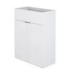 Bathstore MyPlan 600mm Semi Inset Basin Unit - Arctic White