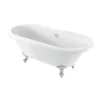 Bathstore Evesham Roll Top Bath With Silver Feet 1 Bathstore Evesham Roll Top Bath With Silver Feet -Triton None Store 13047564 3865028137239236