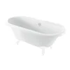 Bathstore Evesham Roll Top Bath With White Feet 1 Bathstore Evesham Roll Top Bath With White Feet -Triton None Store 13047569 1275014906928640