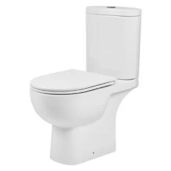 Bathstore Newton Open Back Close Coupled Toilet (including Seat) -Triton None Store 13047998 1695024188487982