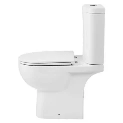 Bathstore Newton Open Back Close Coupled Toilet (including Seat) -Triton None Store 13047998 4645024188536468