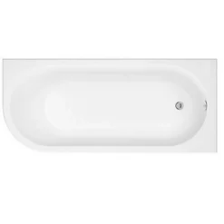 Bathstore Indus Right Hand Corner Bath With Panel - 1700 X 750mm -Triton None Store 13048013 1605025275992668