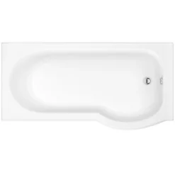 Bathstore Pilma Right Hand Shower Bath With Screen - 1700 X 850mm -Triton None Store 13048022 7225024484205356