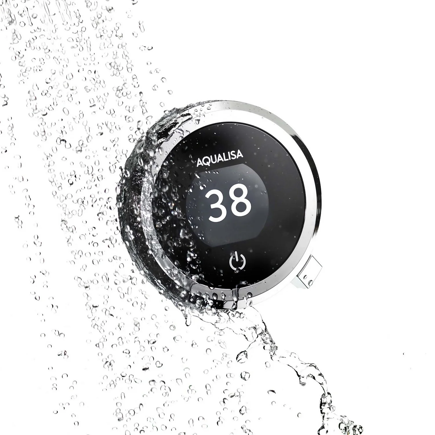 Aqualisa Quartz Touch Fixed Head Digital Shower For Combi Boilers 6 Aqualisa Quartz Touch Fixed Head Digital Shower For Combi Boilers - Image 4