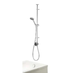 Aqualisa Quartz Touch Exposed Digital Shower & Bathfill Kit For Combi Boilers