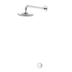 Aqualisa Quartz Blue Fixed Head Digital Shower For Combi Boilers