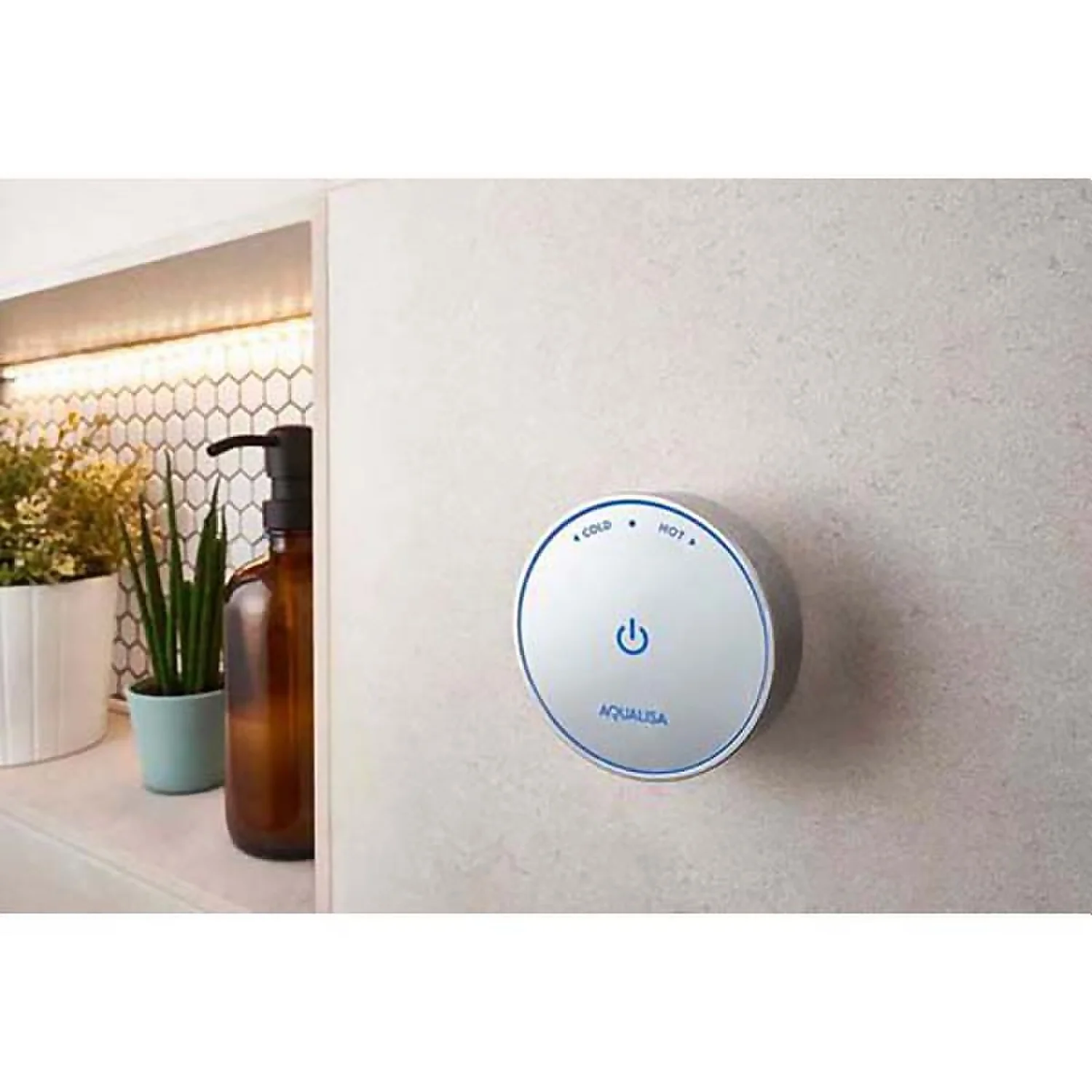 Aqualisa Quartz Blue Fixed Head Digital Shower For Combi Boilers 8 Aqualisa Quartz Blue Fixed Head Digital Shower For Combi Boilers - Image 6