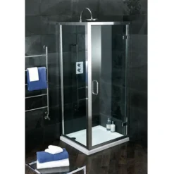 Bathstore Atlas Shower Enclosure Hinged Door - 900mm