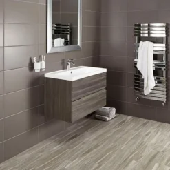 Bathstore Vermont 800mm Wall Mounted Vanity Unit - Grey Avola -Triton None Store 13049681 1505020878385485