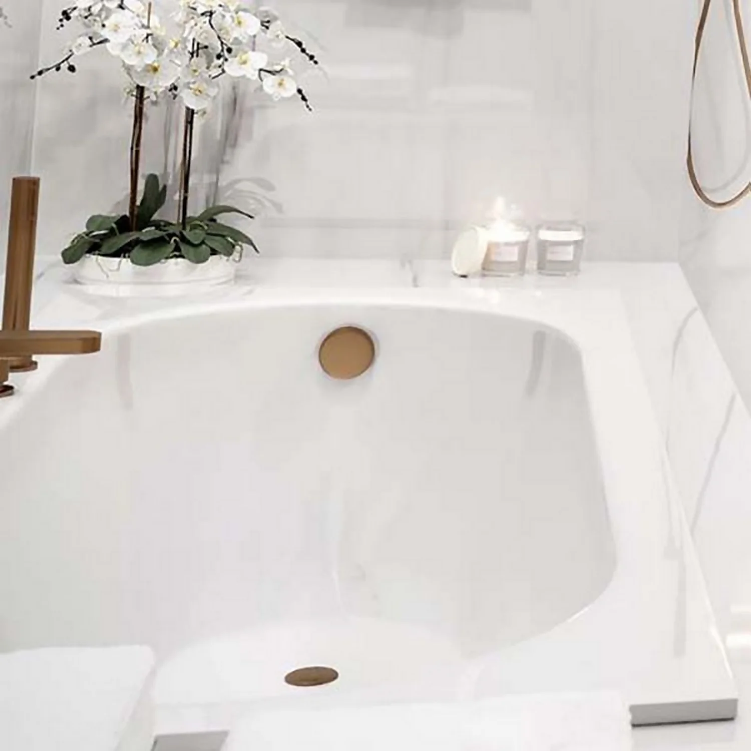 Bathstore Etta Click Clack Bath Waste In Bronze 4 Bathstore Etta Click Clack Bath Waste In Bronze - Image 2